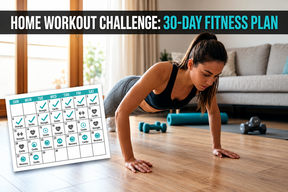 Home Workout Challenge: 30-Day Fitness Plan